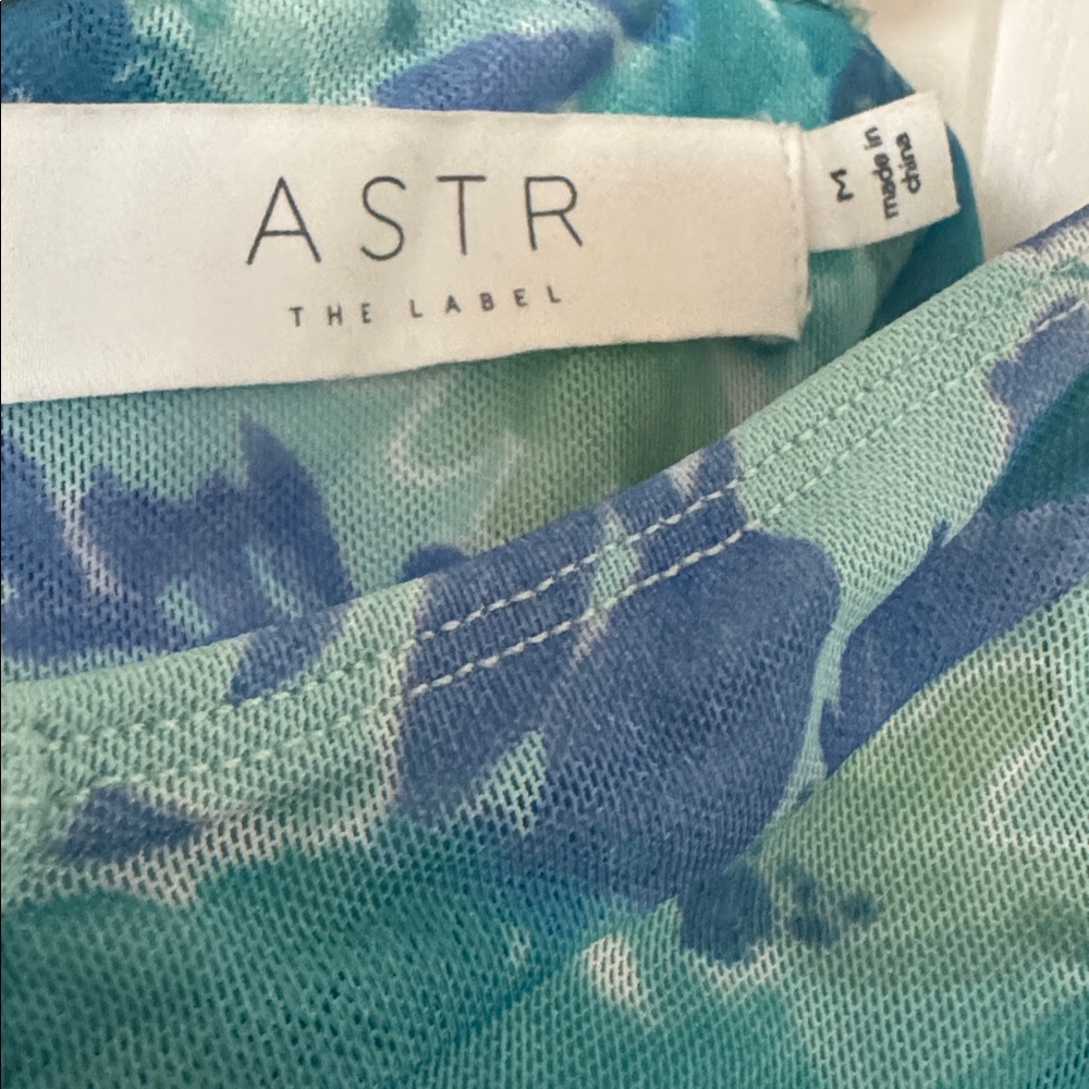 ASTR Malta Ruched Mesh Bodycon Dress - M - Picture 7 of 9